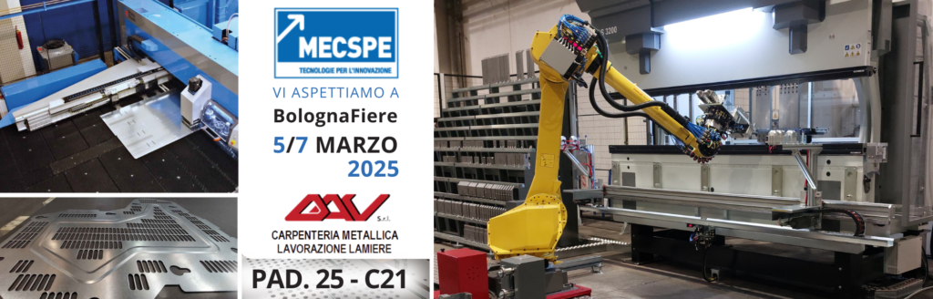 DAV srl sarà presente al MACSPE 2025 di Bologna