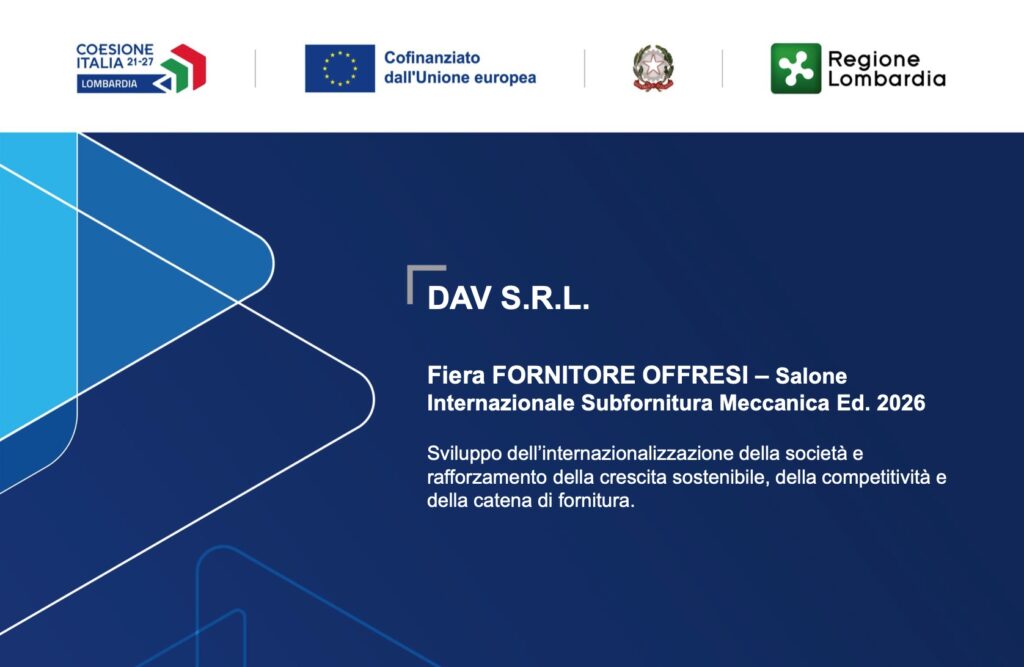 Fiera FORNITORE OFFRESI - Salone Internazionale della Subfornitura Meccanica Ed. 2026